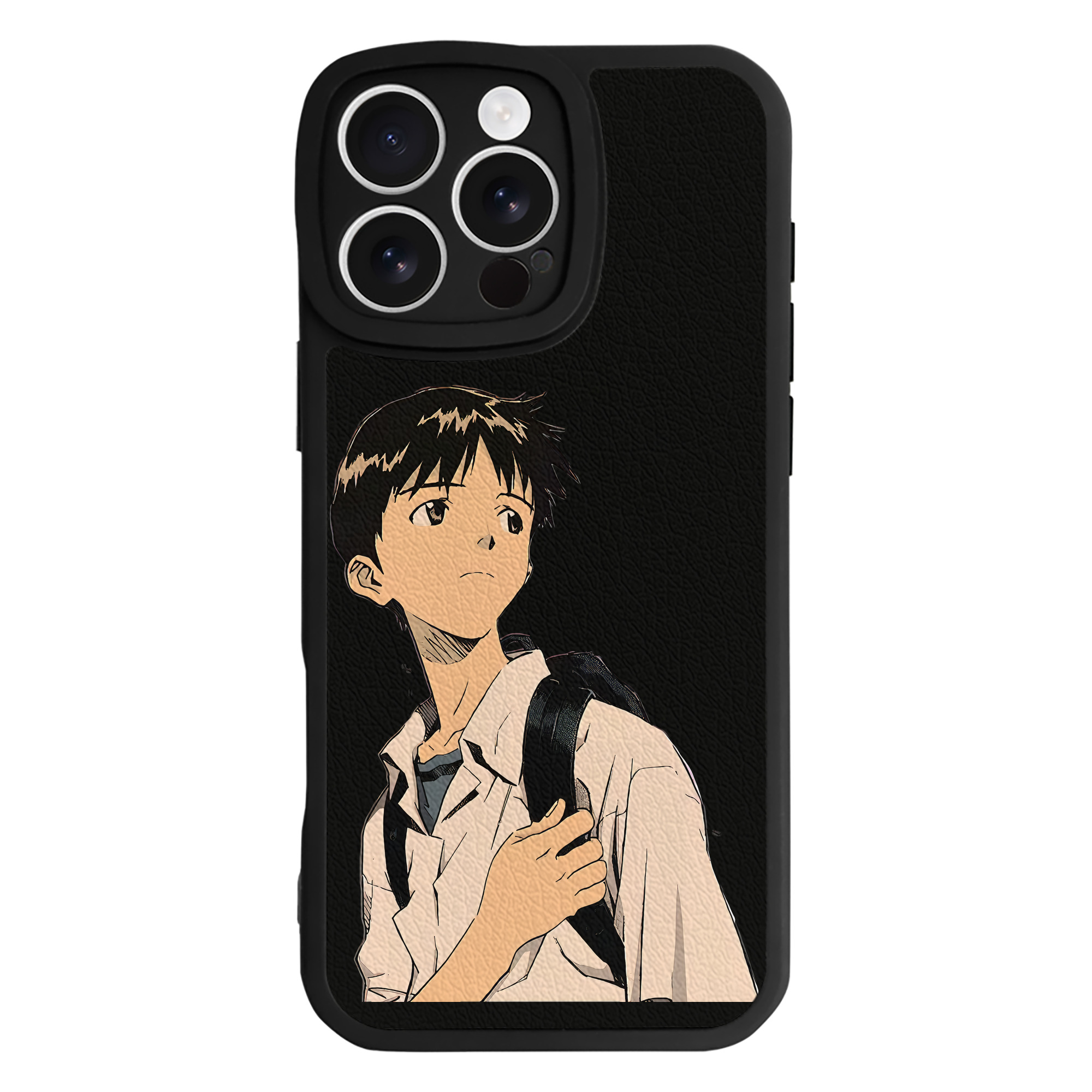 （画像用） EVA 新世紀エヴァンゲリオン 【iPhone 16シリーズ対応】シリコンスマホケース（レザー調） 材質：シリコン